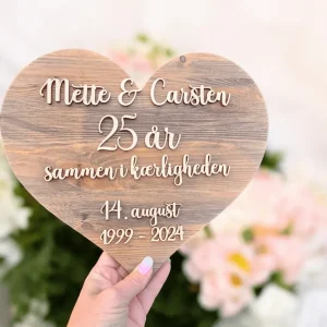 Æresportskilte - sølvbryllup Adhesive Backing