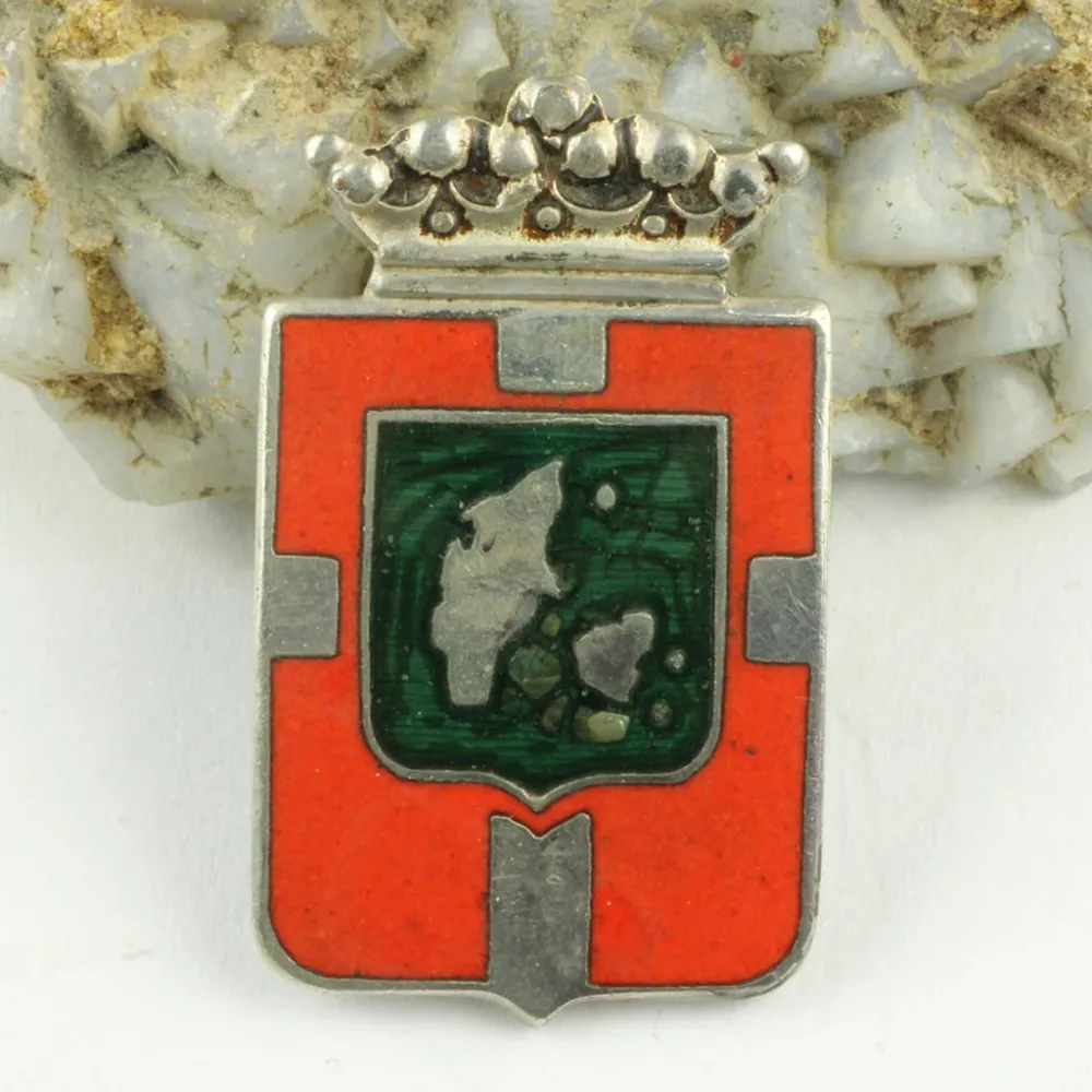 Revers emblem med Danmark mærke med concise