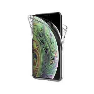 iPhone XS Max - Thorough Cover 360° Silikone - Gennemsigtig