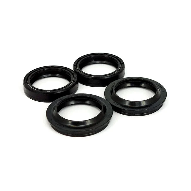 All Balls Racing gaffeltætning og støvtætningssæt 41 mm gafler FXWG 84-86; Softail 84-17; FXDWG 93-05; FLD 12-16; Touring...