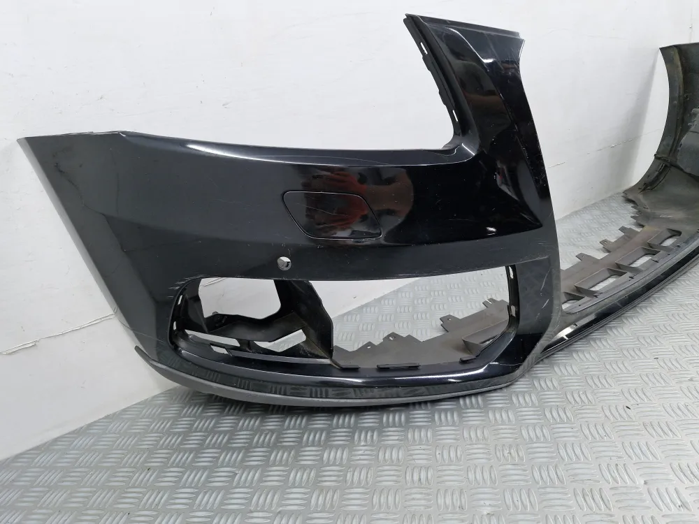 Forreste kofanger Audi Q5 (8R) Fase 2 (2012-2017) – Original brugt med radarer og lygtevaskere