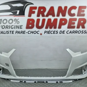 Forreste kofanger Audi A4 8W Fase 1 S-Line / S4 (10/2015 - 03/2020) – Original brugt med radarer