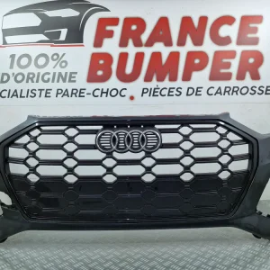 Forreste kofanger Audi Q5 FY Fase 2 S-Line (fra 09/2020) – Original brugt med lygtevasker