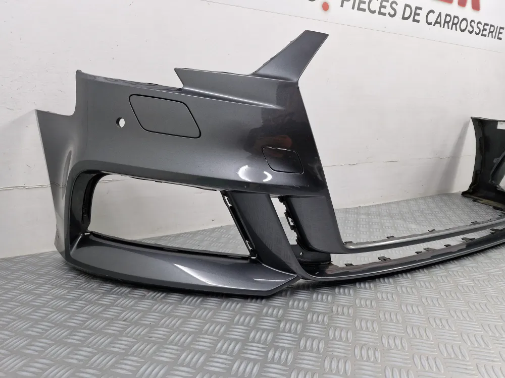 Forreste kofanger Audi A3 III (8V) Sportback Fase 2 – Original brugt med lygtevasker
