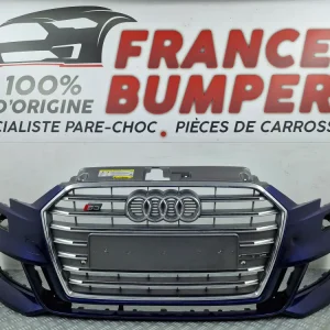 Forreste kofanger Audi A3 (8V) Limousine / Sedan Fase 2 S-Line / S3 (Fra 08/2016 til 12/2020) - Original brugt del ***