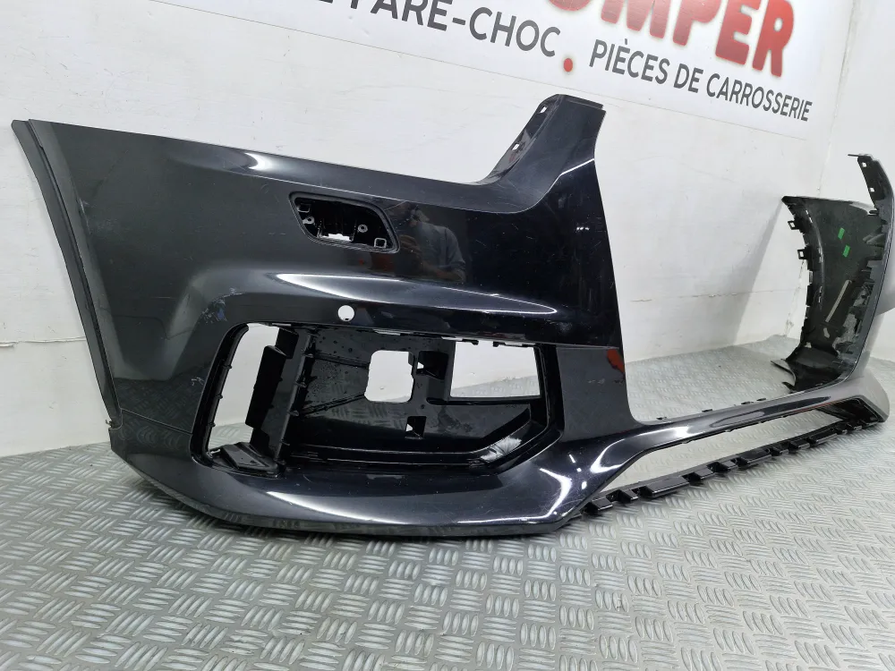 Forreste kofanger Audi RSQ3 8U Fase 1 (06/2011 - 12/2015) – Original brugt med radarer og lygtevaskere