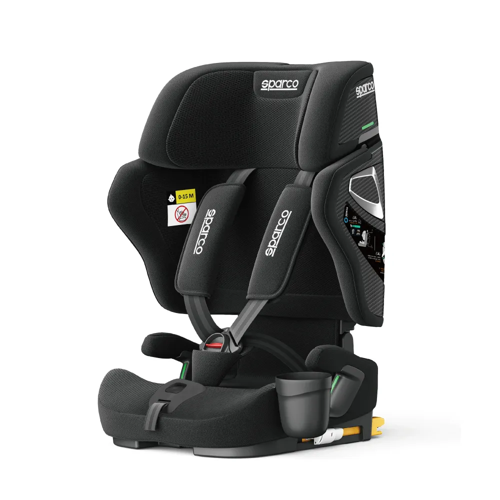 Autostol Sparco SK8000I (ECE R129/03 - 76-150cm) Sort