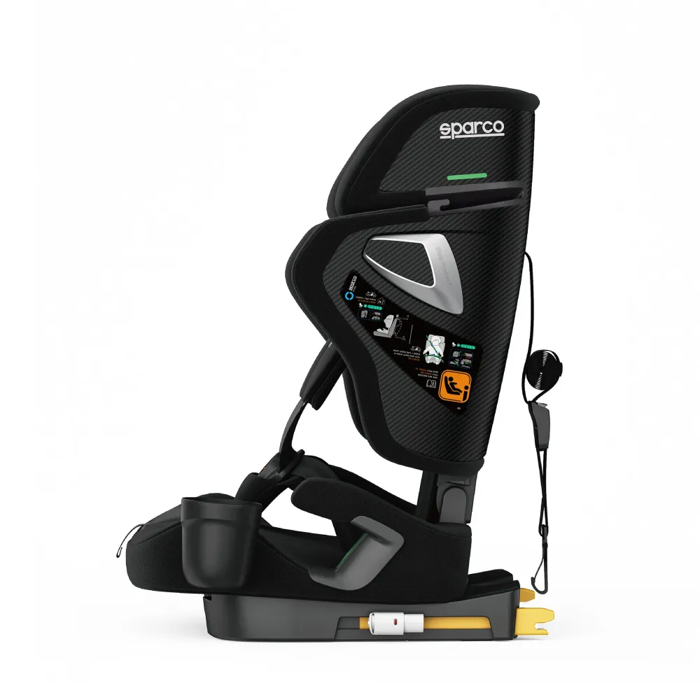 Autostol Sparco SK8000I (ECE R129/03 - 76-150cm) Sort