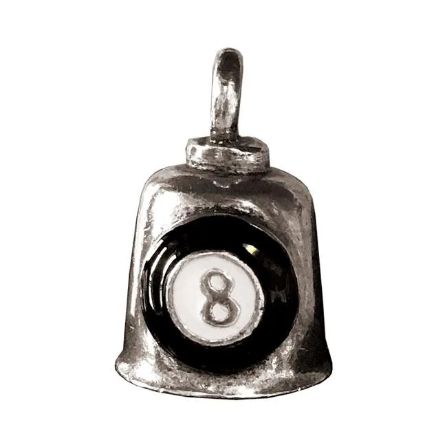 8 Ball Gremlin Bell nøglering
