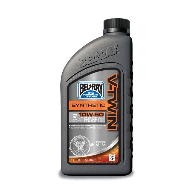 Bel-Ray V-Twin Motorolie Syntetisk 10W-50 1L