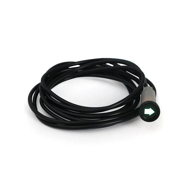 3/8" (9,5 mm) blinklys blinklys grøn med symbol