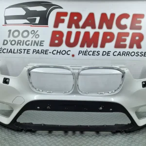Forreste kofanger BMW X1 (F48) Fase 1 (fra 09/2015 til 03/2020) – Original brugt med radarer, lygtevaskere og parkeringsas...