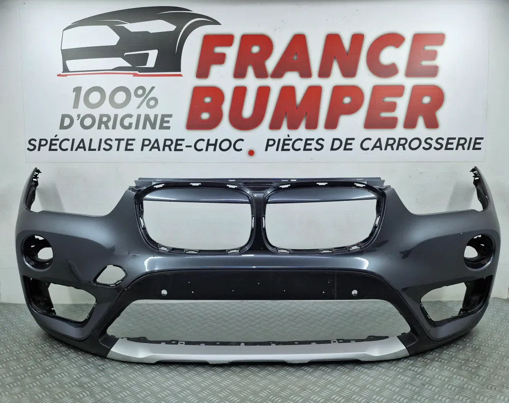 Forreste kofanger BMW X1 (F48) Fase 1 (fra 09/2015 til 03/2020) – Original brugt med radarer og parkeringsassistent