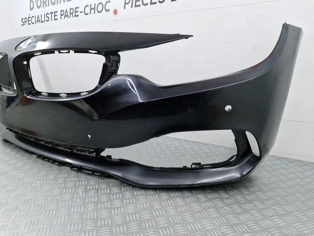 Forreste kofanger BMW Serie 4 (F32/F33/F36/F83) Fase 1 (fra 07/2013) – Original brugt med radarer