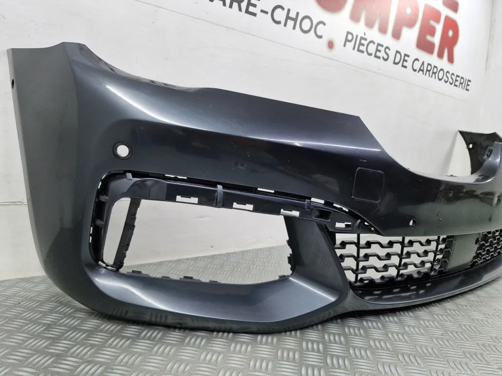 Forreste kofanger BMW Serie 7 G11 / G12 M-pakke Fase 1 (fra 09/2015) – Original brugt med radarer og Park Assist