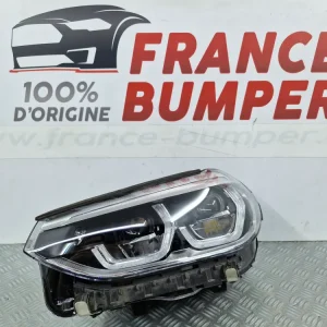 Original brugt venstre forlygte til BMW X3 G01 (09/2017) Full LED Adaptiv