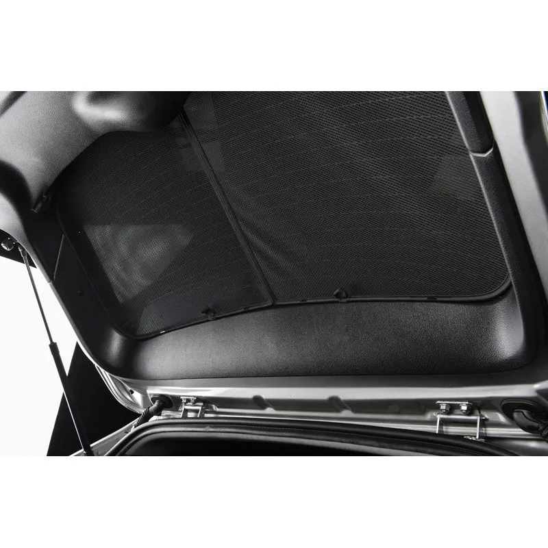 Car Shades, Solgardiner (B-stolpe og bagud), passer til Peugeot 407 SW 2004- (8-dele)