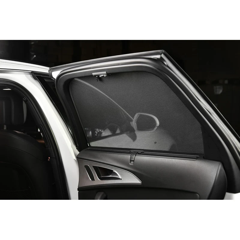 Car Shades, Solgardiner (B-stolpe og bagud), passer til Land Rover Discovery 5 døre 2004- (6-dele)