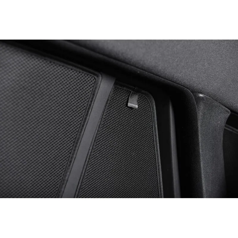 Car Shades, Solgardiner til bagdøre, passer til Mercedes C-Class Station 2001-2007 (2-dele)
