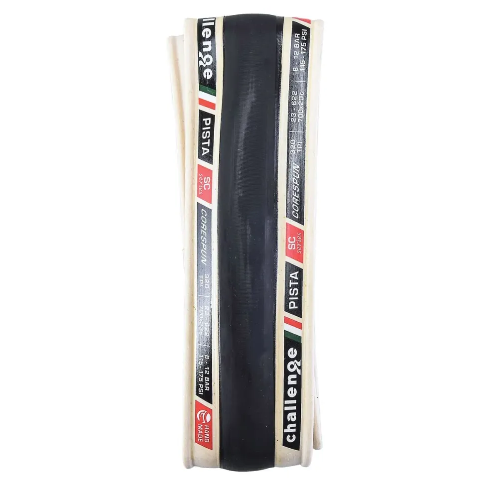 CHALLENGE OPEN PISTA SC 700x23c TubeType Hvid dæk
