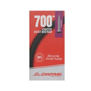Chaoyang Cykelslange 700x33/37c Presta 48mm - Racerventil