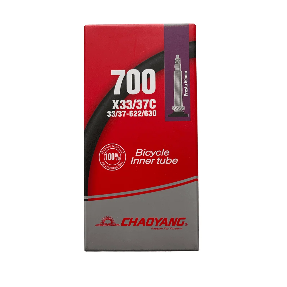 Chaoyang Cykelslange 700x33/37c Presta 60mm - Racerventil