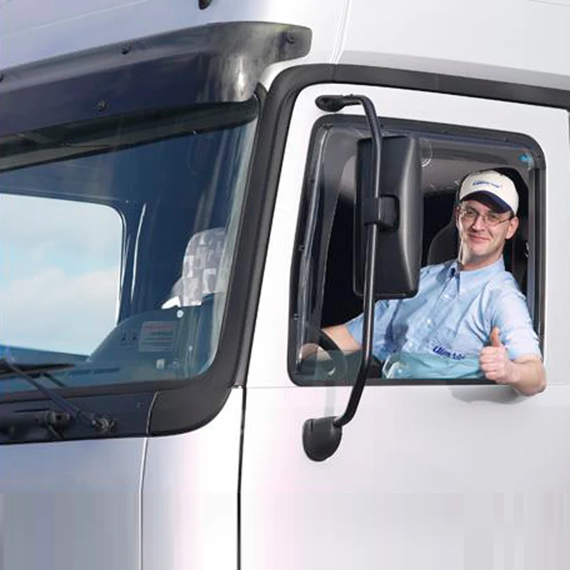 ClimAir, Vindafvisere til fordøre, Røgfarvet, passer til Ford Transit FBD 2 døre 2014-