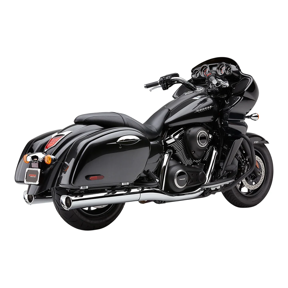 Cobra Tri-Flo 5" slip-on-lyddæmpere til Kawasaki