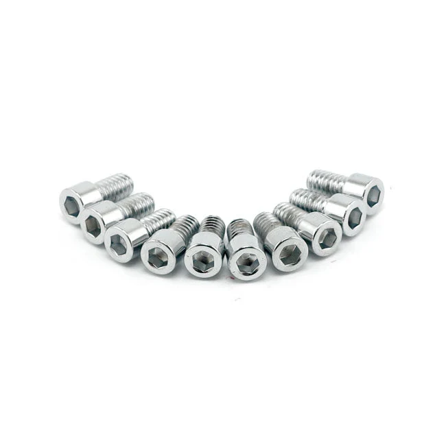 Colony Unbrakobolt poleret krom 8-32 10-pak