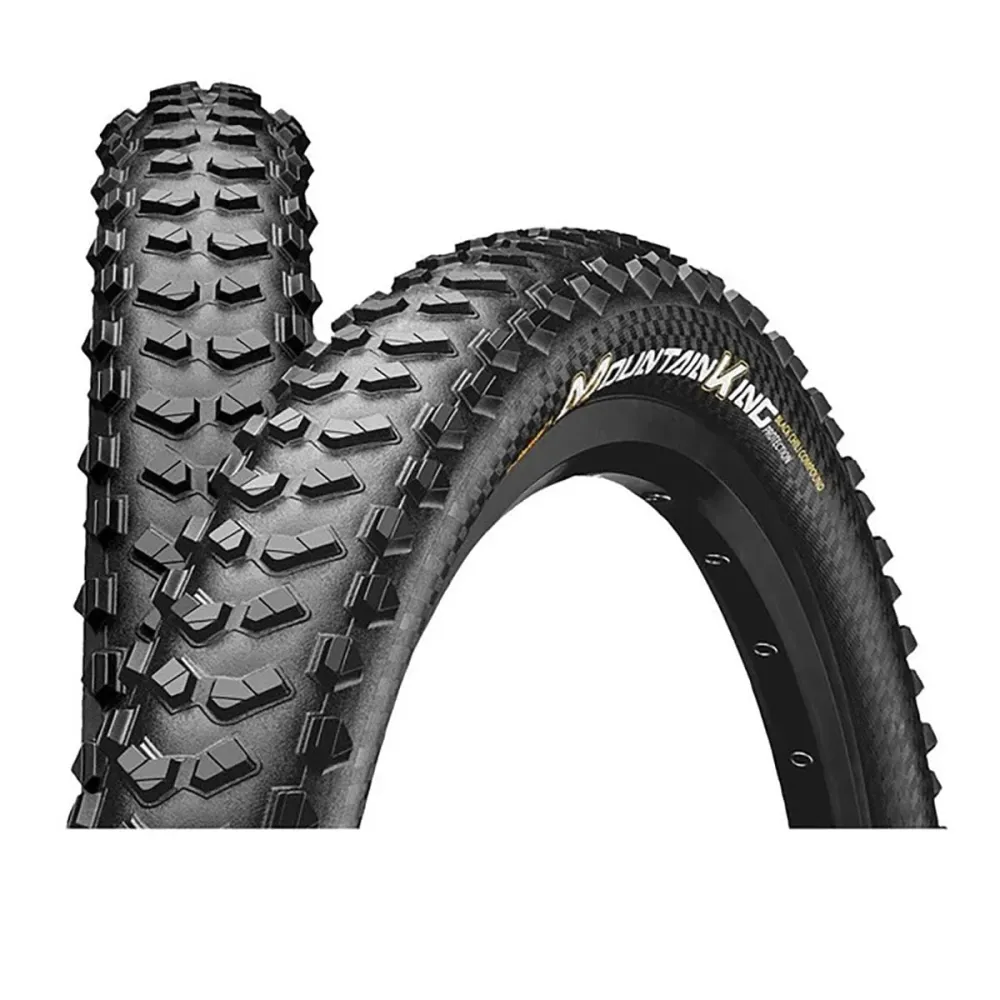 CONTINENTAL MOUNTAIN KING 27.5x2.80 ShieldWall Tubeless Ready Soft Black-dæk