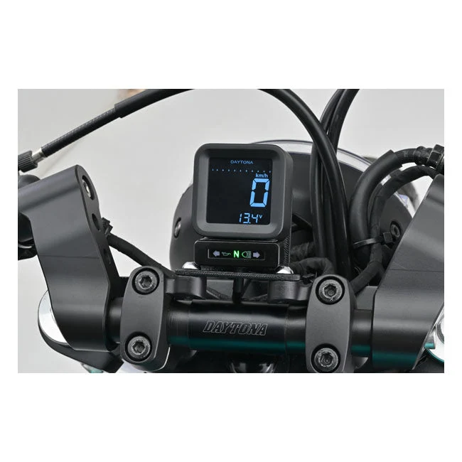 Daytona Cube digitalt speedometer/omdrejningstæller til motorcykel