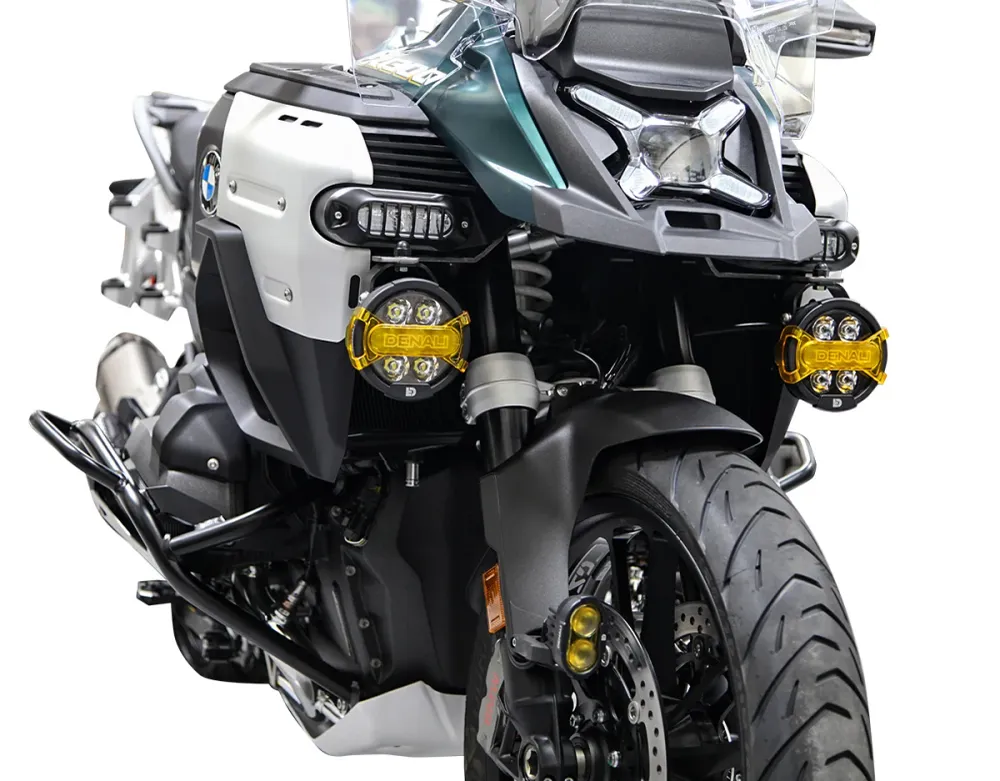 Øvre monteringsbeslag til kørelys - BMW R1300GS Adventure DENALI Electronics