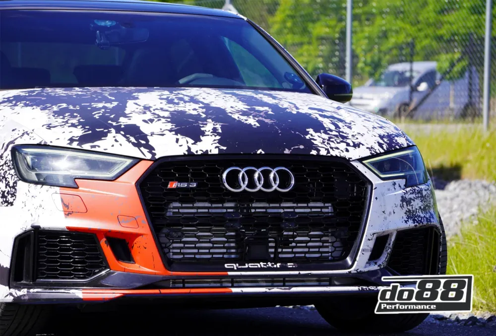 DO88 BigPack Intercooler- og ladeluftslangesæt til Audi RS3 8V/8Y