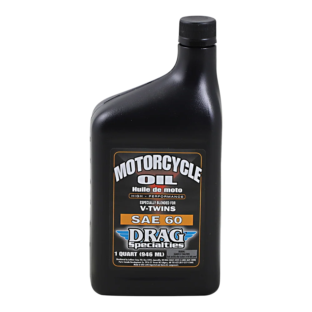 Drag Specialties Motorolie Mineral SAE 60 946ml