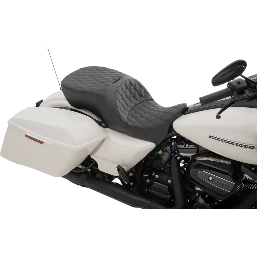 Drag Specialties Stort touring-forsæde til Harley