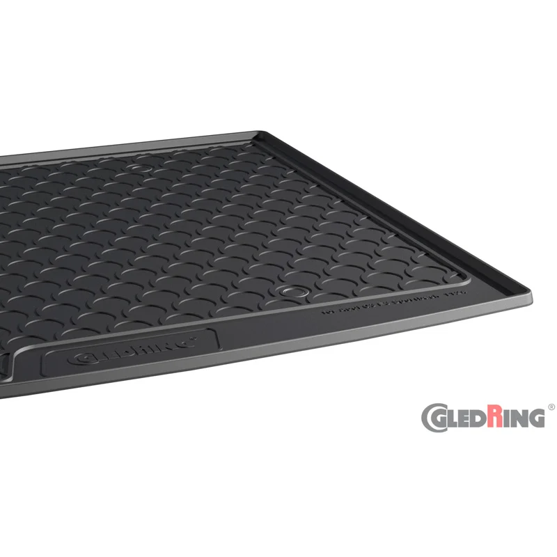 Gledring, Gummimåtte til bagagerum, passer til Audi Q3 Sportback (F3N) 2019- (Upper variable floor)
