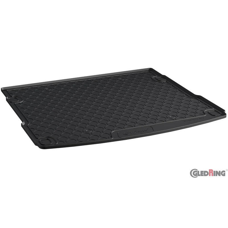 Gledring, Gummimåtte til bagagerum, passer til Audi Q5 2017- excl. TFSi-e (Upper floor + Trunk package incl. net + Fixed r...