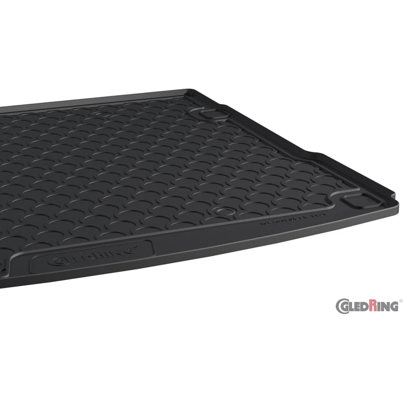 Gledring, Gummimåtte til bagagerum, passer til Audi Q5 2017- excl. TFSi-e (Upper floor + Trunk package incl. net + Fixed r...