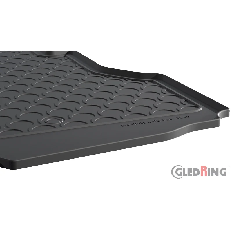 Gledring, Gummimåtte til bagagerum, passer til BMW 4-Series Gran Coupé F36 2013-2020