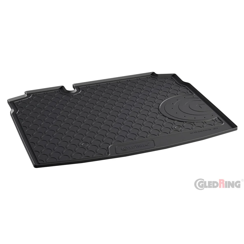 Gledring, Gummimåtte til bagagerum, passer til Volkswagen Golf V & VI HB 3/5-doors 2003-2012 ( narrow spare tire)