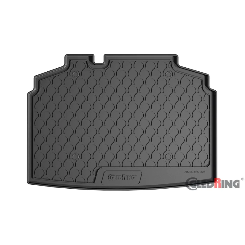 Gledring, Gummimåtte til bagagerum, passer til Skoda Fabia IV HB 5-doors 2021- (Lower floor)