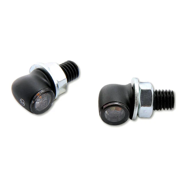 Highsider Proton 2 LED 2 i 1 blinklys med positionslys Sort