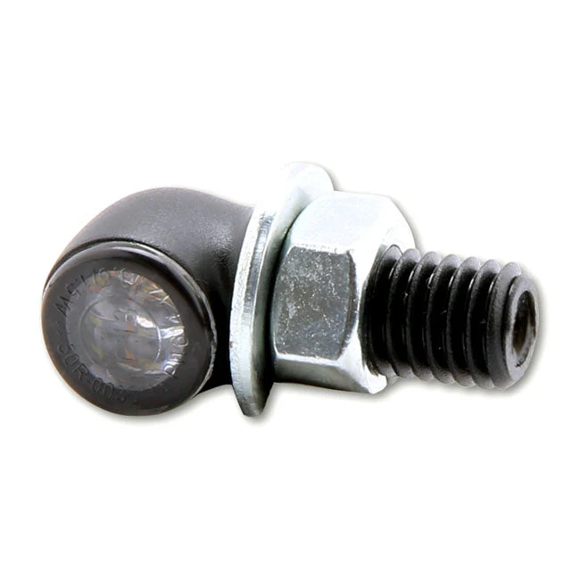 Highsider Proton 2 LED 2 i 1 blinklys med positionslys Sort