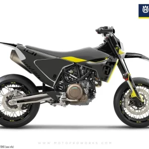 Husqvarna 701 DEKOR - "Ghost" (Grå/Sort)