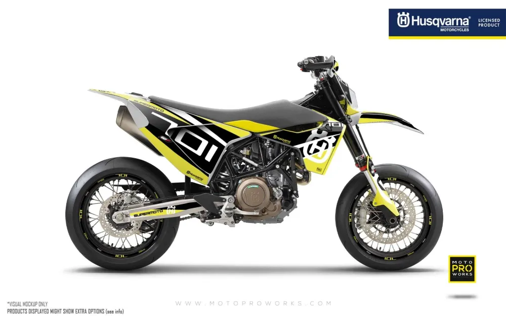 Husqvarna 701 DEKOR - "MarkSeven" (Yellow)