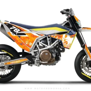 Husqvarna 701 DEKOR - "MARPAT" (orange)