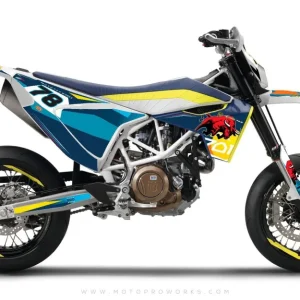 Husqvarna 701 DEKOR - "TORO" (blå)