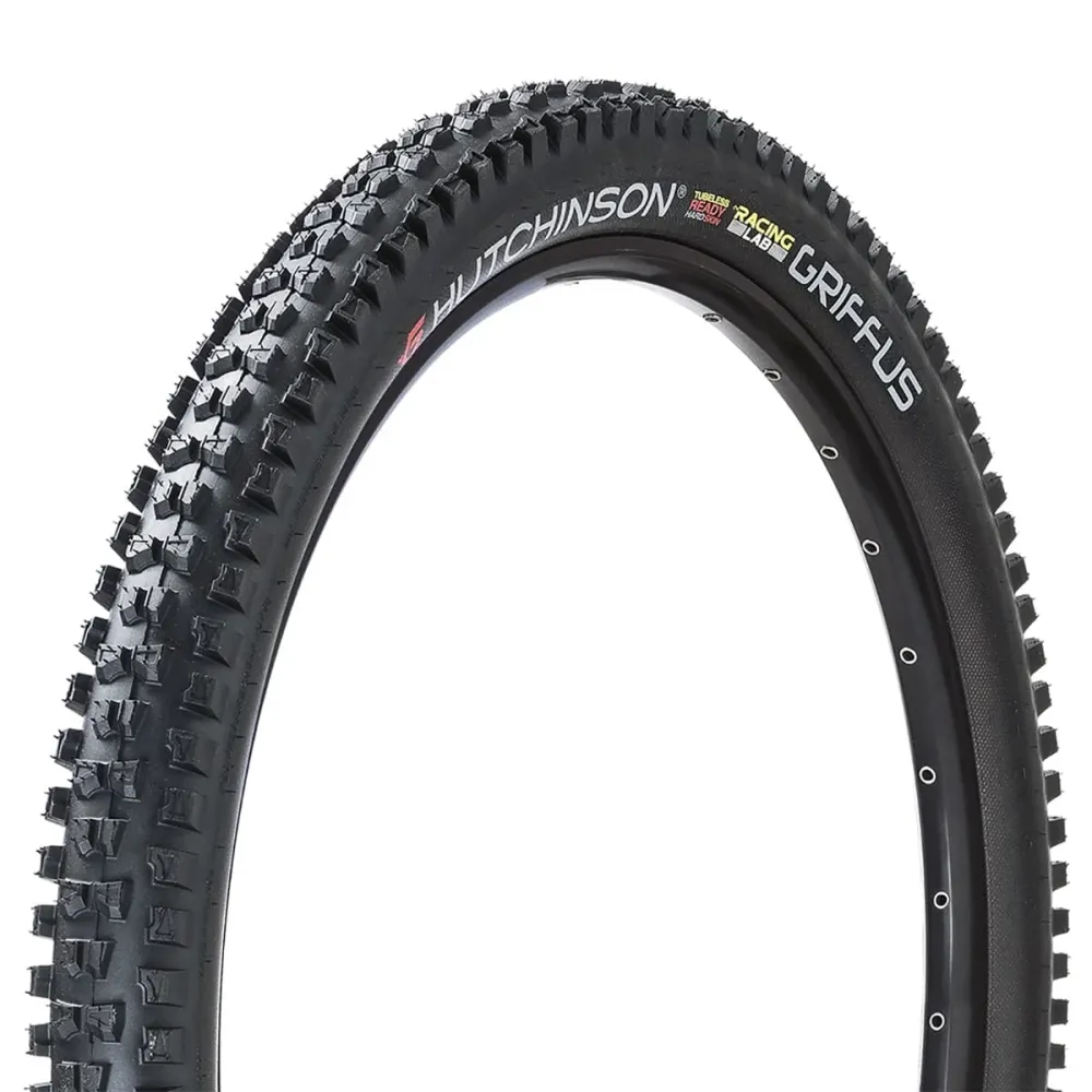 HUTCHINSON GRIFFUS 27.5x2.40 Racing Lab 2x66 TPI Race Ripost Gravity Tubeless Ready Soft Black-dæk