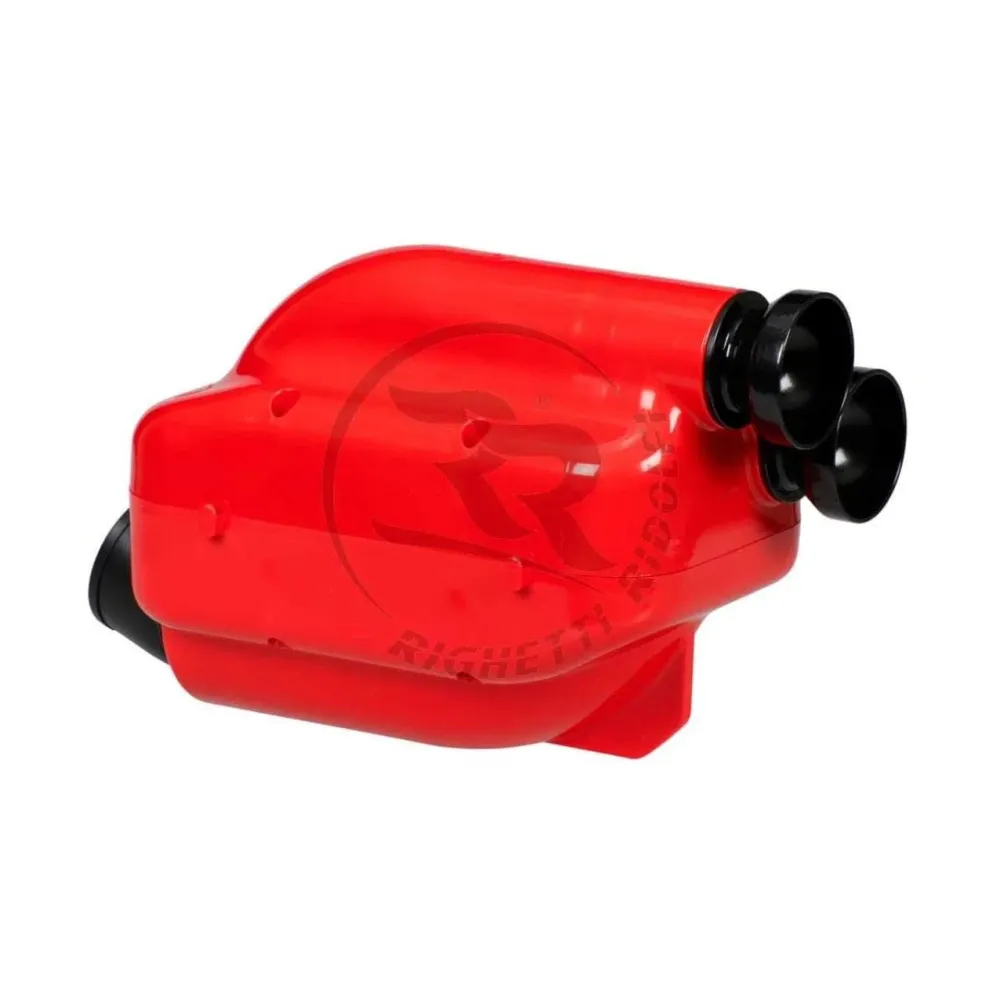 Indsugningsdæmper NOX2 23 mm Rød/Sort