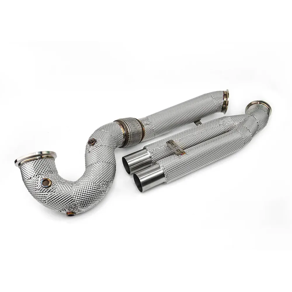 JDY De-Cat 102mm Turbo Outlet Downpipe Audi RS3 8V/8Y, TTRS 8S 2.5TFSI